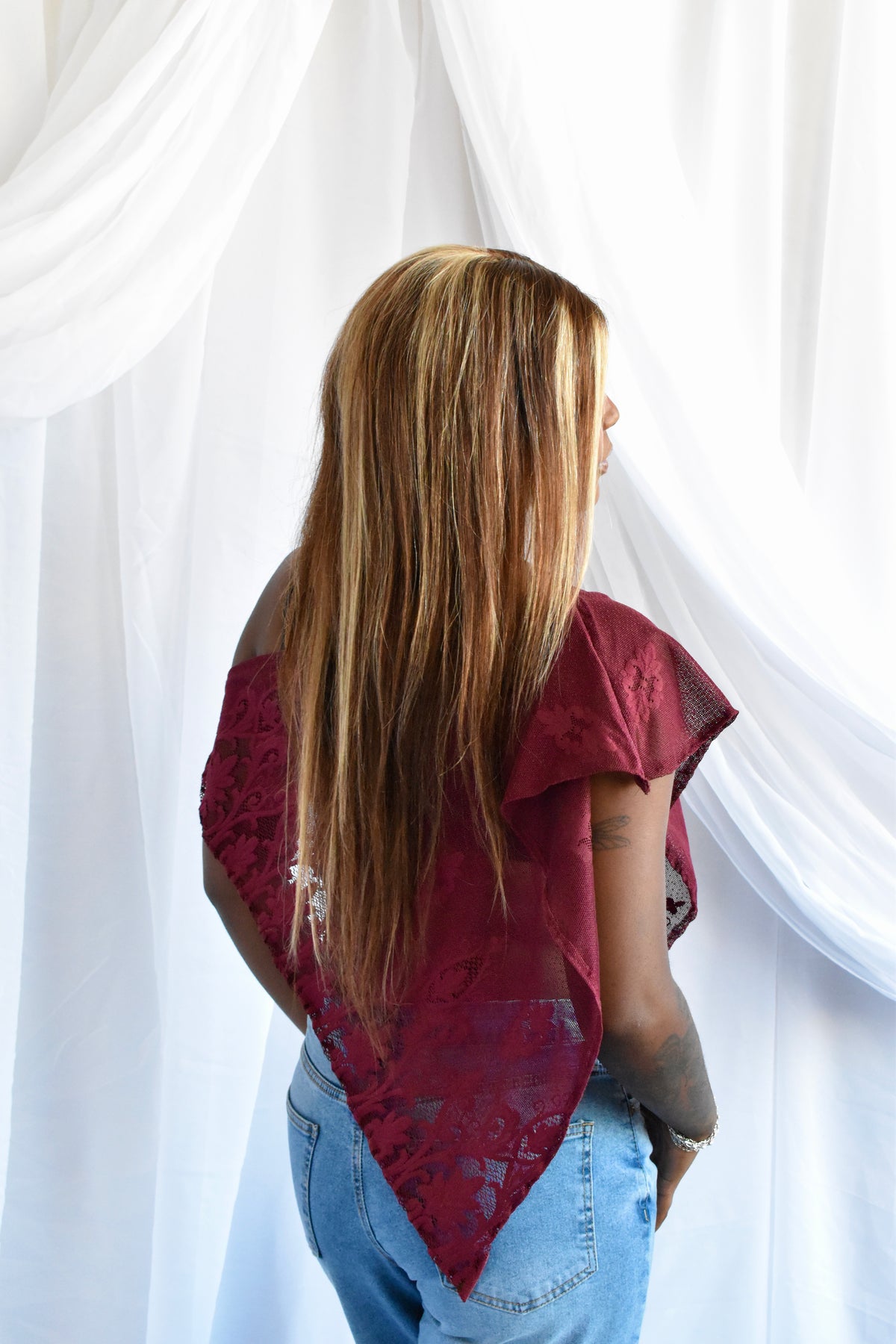 cherry shawl