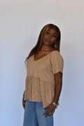 kimchi blue suede top