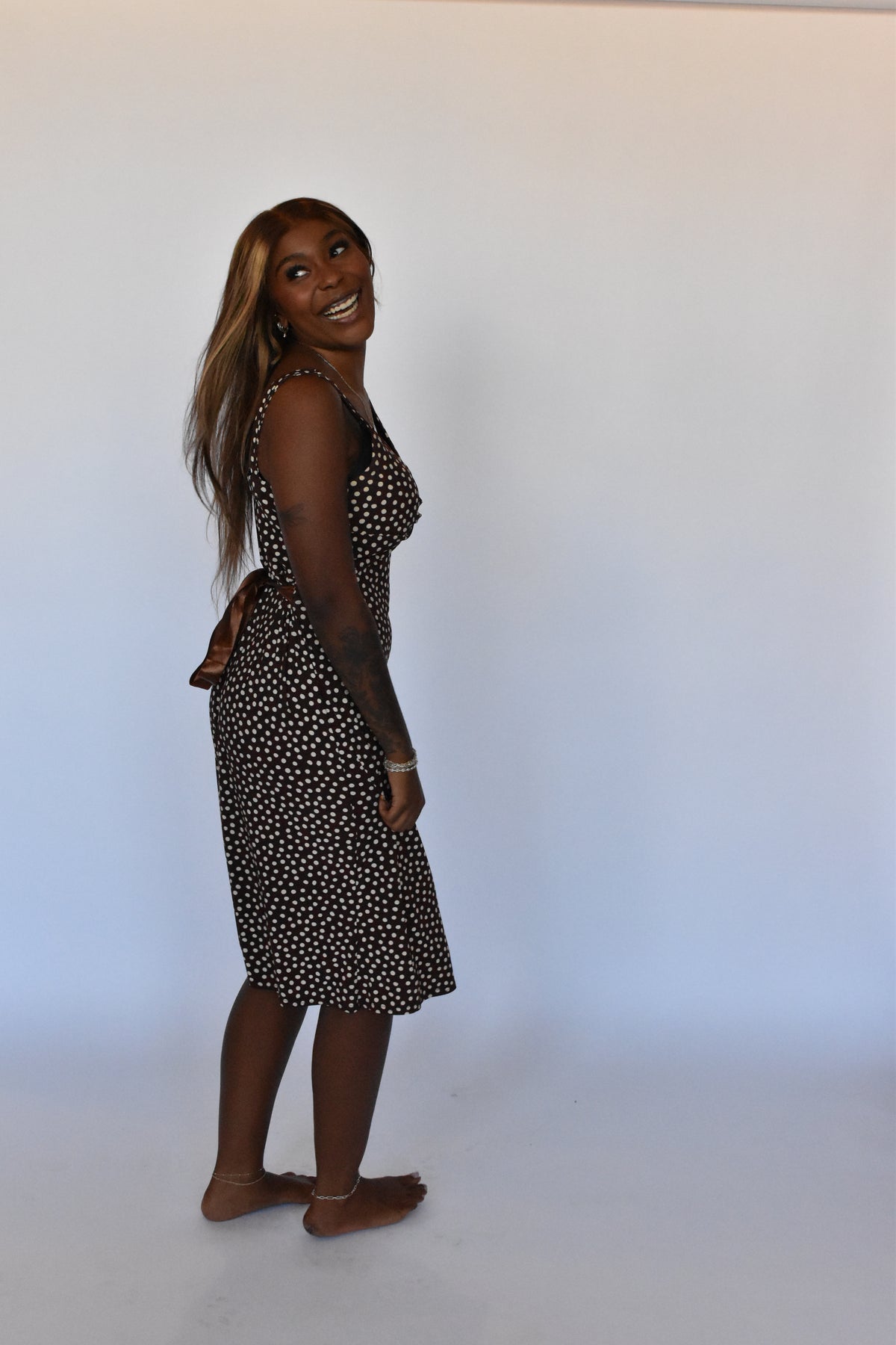 dotty dress