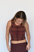 Vintage shimmer top