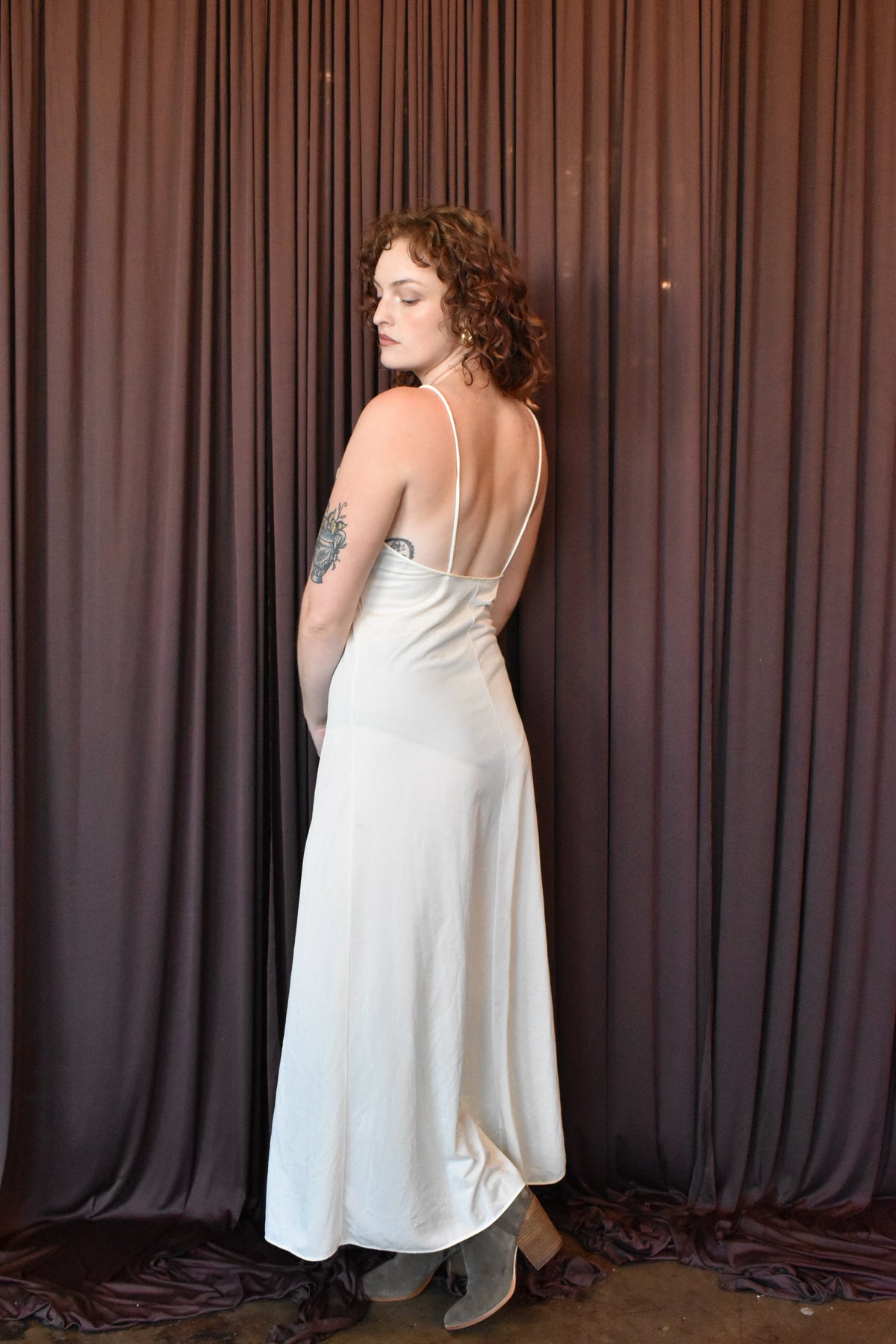 dvf vintage gown